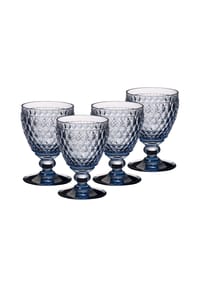 Villeroy & Boch Weißweingläser Boston Coloured 230 ml 4er Set - BOSTON COLOURED - blau