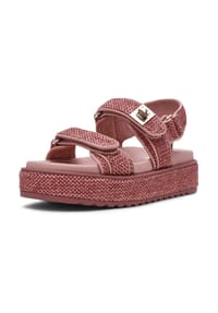 STEVE MADDEN - Lederimitat Sandalen - Natur