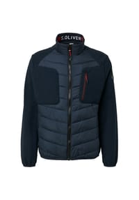 s.Oliver - Steppjacke, Stehkragen, für Herren - 5978  BLUE