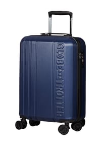 GLOBETROTTER LOGO 2.0 - 4-Doppelrollen-Trolley, Hartschale, TSA-Schloss - GRAU