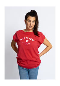 salzhaut - Shirt AMKE Wild at heart - Navy