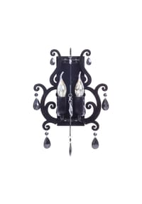 näve Leuchten - Wandleuchte BLACK VELVET mit E14 - schwarz