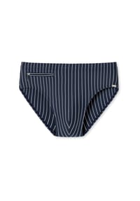SCHIESSER - Badeslip, Verschlußtasche, Streifen, für Herren - 801 ADMIRAL