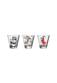 LEONARDO Kinderbecher Bambini 215 ml 3er Set bunt - BAMBINI - bunt