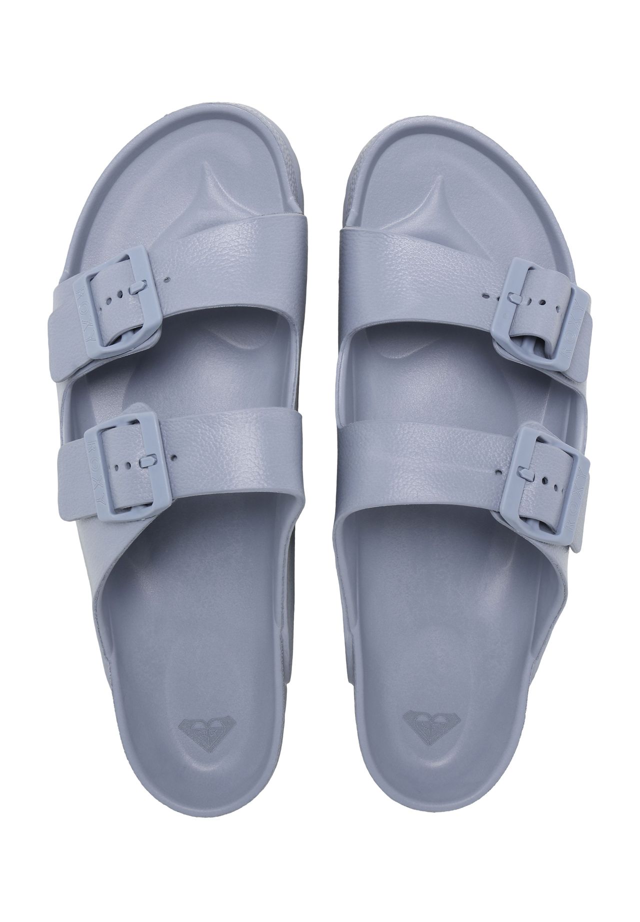 Roxy Pantoletten Kattie, Schnalle FüR Damen, Blau, 8