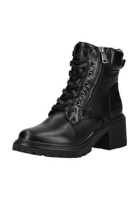 Dockers® by Gerli - Lederimitat Stiefelette - 100  SCHWARZ