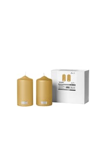 Fink Living CANDLE - metallic Stumpenkerze CANDLE - goldfarben