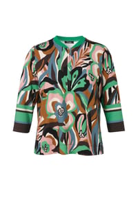 frapp - Sweatshirt Große Größen - green multicolor
