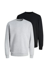 JACK & JONES - Sweatshirt 2er Pack Bradley - Beige