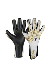 reusch - Torwarthandschuh Pure Contact GluePrint Strapless mit Negative Cut - 1131 white / gold / black