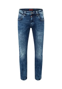 TIMEZONE - Jeanshose Eduardo, Slim Fit, für Herren - 6453 WHITE AGED