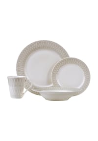 MAXWELL & WILLIAMS - Geschirr-Set, 16-teilig ZENITH - BEIGE
