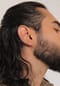 KUZZOÍ Ohrringe Herren Creolen Set Duo Basic 925 Silber Bild 6