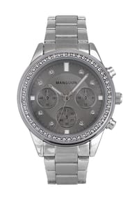 MANGUUN - Damen-Armbanduhr, '37121' - SILBER