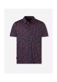 Witt - Kurzarm-Poloshirt - anthrazit-bedruckt