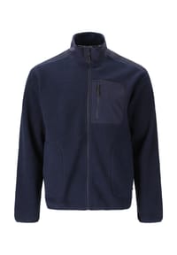 WHISTLER - Fleecejacke Felis aus weichem Teddyfleece mit flachen Nähten - 1016 Phantom