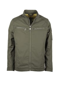 NEW CANADIAN - Freizeitjacke mit klassischem Stehkragen - khaki