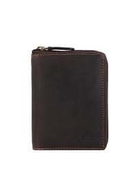 GREEN BURRY Tornado - Tornado Geldbörse RFID Schutz Leder 10 cm - peanut brown
