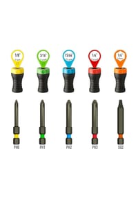 COFI - SET 10 MAGNET DRIVER® Sie können die perfekte Ergebnisse - Mehrfarbig OneSize