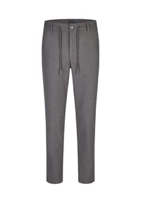 HECHTER PARIS - Hose mit Knopfverschluss und Schnürung - gunmetal