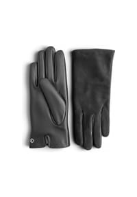 Otto Kessler - Fingerhandschuhe Maya Suede, Leder, für Damen - 001 BLACK