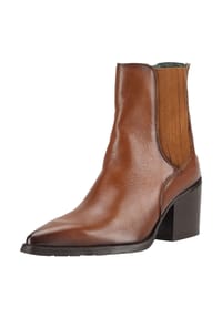 Felmini - Leder Stiefelette LINOSA - Dunkelbraun