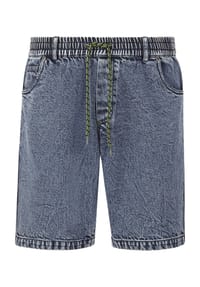 JAN VANDERSTORM - Jeansshort PEROLOF - blau