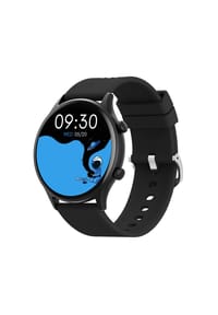 Atlanta by PARAGON - Fitnesstracker mit Silikonband für Damen & Herren mit Herzfrequenz, Puls, Blutdruck u.v.m. - 9726/7 (Schwarz) - Schwarz