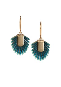 GRETCHEN - Ohrringe Pam Pem - Blue Turquoise