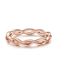 GLANZSTÜCKE MÜNCHEN - Damen Ring aus 925/- Sterling Silber in Roségold - roségold