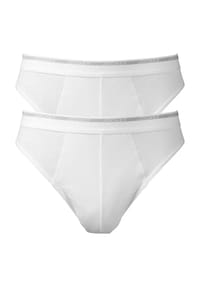 JOCKEY® - Modern Classic Slip, 2er-Pack, für Herren - 01 WEISS