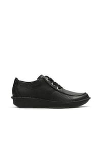 CLARKS® - Schnürschuhe Funny Dream - BLACK LEATHER