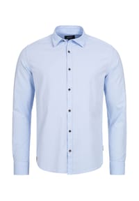 JEFF - Hemd Langarm Earman - Lt Grey