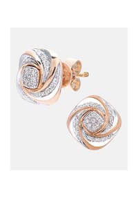 Diamant L'eternel - Ohrstecker, mit Diamant, 750 Roségold - rose gold
