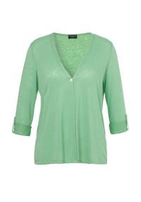 VIA APPIA -DUE- - Strickjacke in Trendfarben - grün
