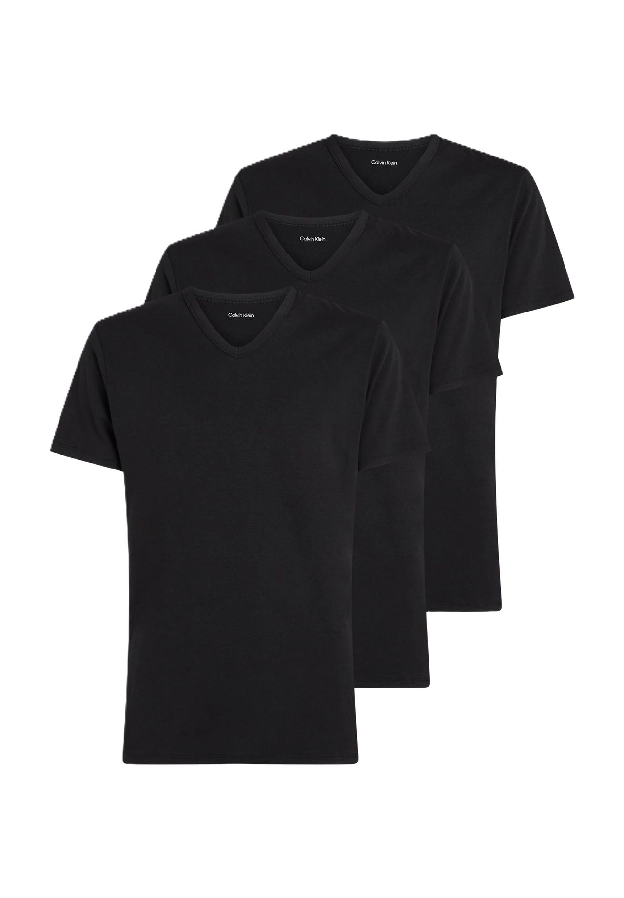 Calvin Klein Herren 3er Pack T-Shirts Kurzarm mit V-Ausschnitt - Bild 5