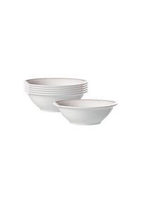 Ritzenhoff & Breker Beilagenschalen Isabella ø 14 cm 6er Set beige - ISABELLA - beige
