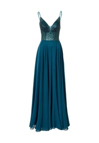 MASCARA© LONDON Abendkleid, lang, Spaghettiträger, für Damen Bild 1