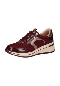 Caprice - Leder Sneaker - Bordeaux