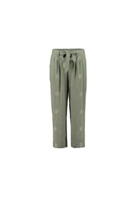 Hailys - Hose - black-cream flower