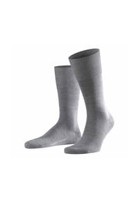 FALKE - Airport Socken, Schurwolle, für Herren - 3070 FLANELL MEL.