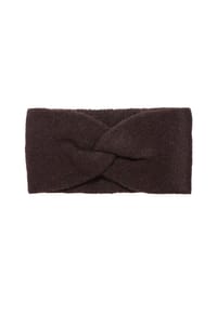 Seasons of April - Stirnband FIONA für Damen, One Size, für Winter & Herbst mit Twist, Knoten - Army Grün