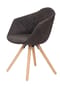 Kayoom Stuhl Chadwick 110 2er-Set - braun schwarz – eiche , modern Bild 9