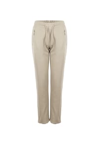 ROADSIGN® australia - Damen Jogginghose Zipper Pant mit praktischen Reißverschlusstaschen - braun