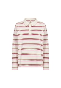 SOYACONCEPT - Shirtbluse Base 2, Polokragen, für Damen - 4120C ROSE COMBI