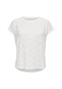 ONLY® - T-Shirt, Ajour-Muster, für Damen - 177922 CLOUD DANC