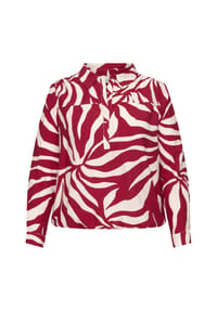 ONLY CARMAKOMA - Shirtbluse Carcami, Plissee-Detail, für Damen - 180043001 BARBADOS