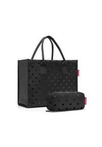 reisenthel® Daily Shopper - Daily Shopper Shopper Tasche 42 cm - glossy dots black