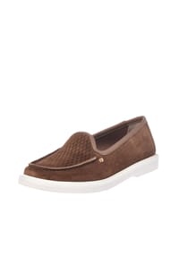 BALDININI - Slipper aus Wildleder - BRAUN