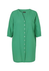 VIA APPIA -DUE- - Bluse aus reiner Baumwolle - smaragd
